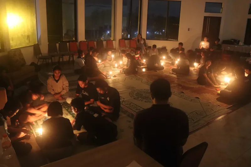 Latihan Dasar Kepemimpinan untuk OMK Paroki St. Paulus Kleca